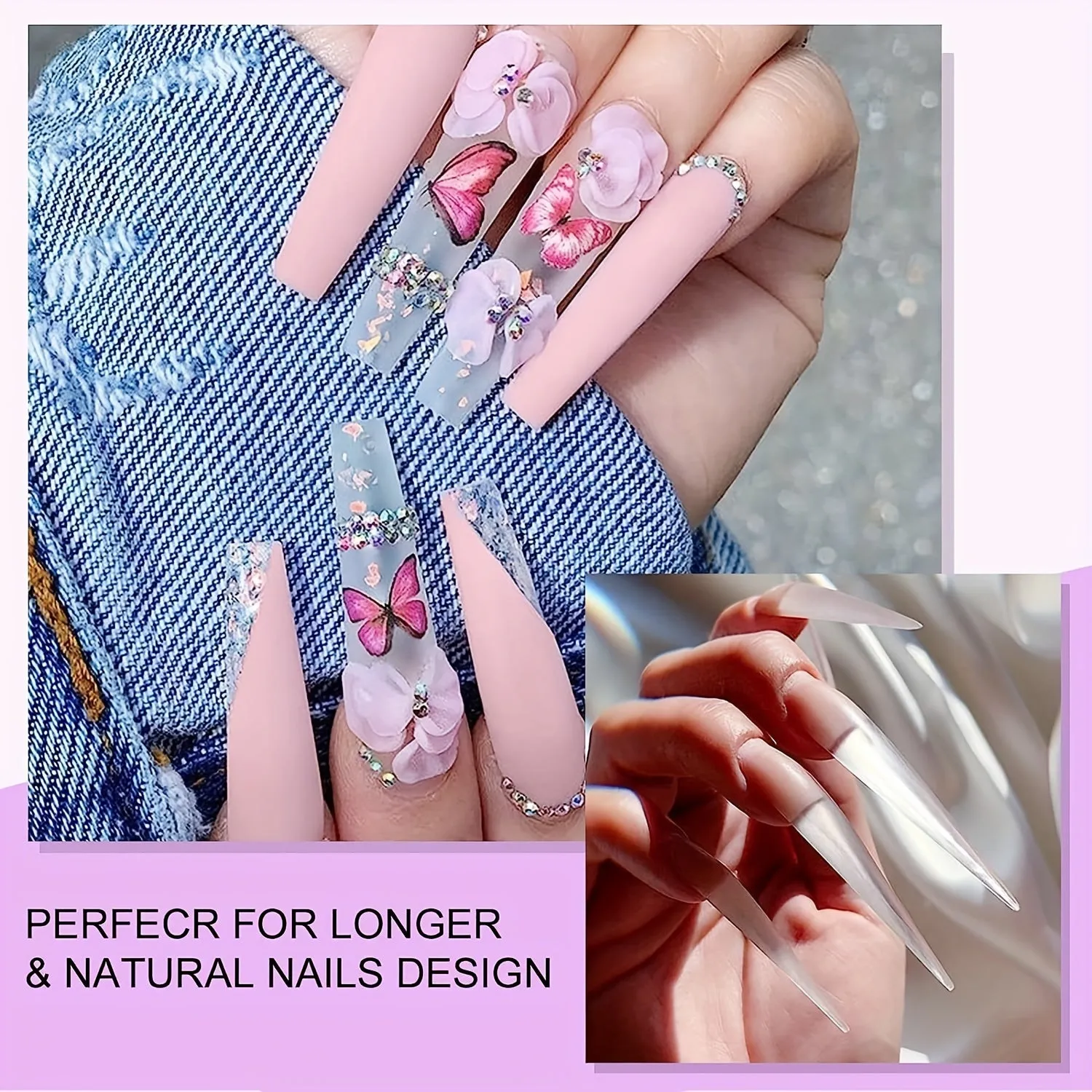 5in1 Builder Nail Gel Set Extend Strengthen Design Nails