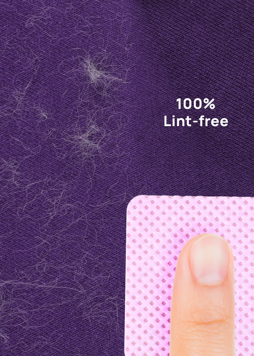 AOA Lint-free Cotton Wipes