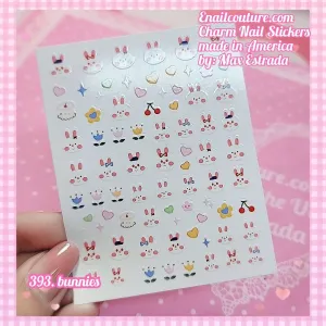 Charm Nail Sticker, Page 5 (flat & 3D Self-AdhesiveNail Decals Leaf Nail Art Stickers Colorful Mixed Nail Decorations)