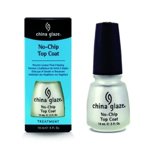 China Glaze Nail Polish, No Chip Topcoat, 0.5 Ounce