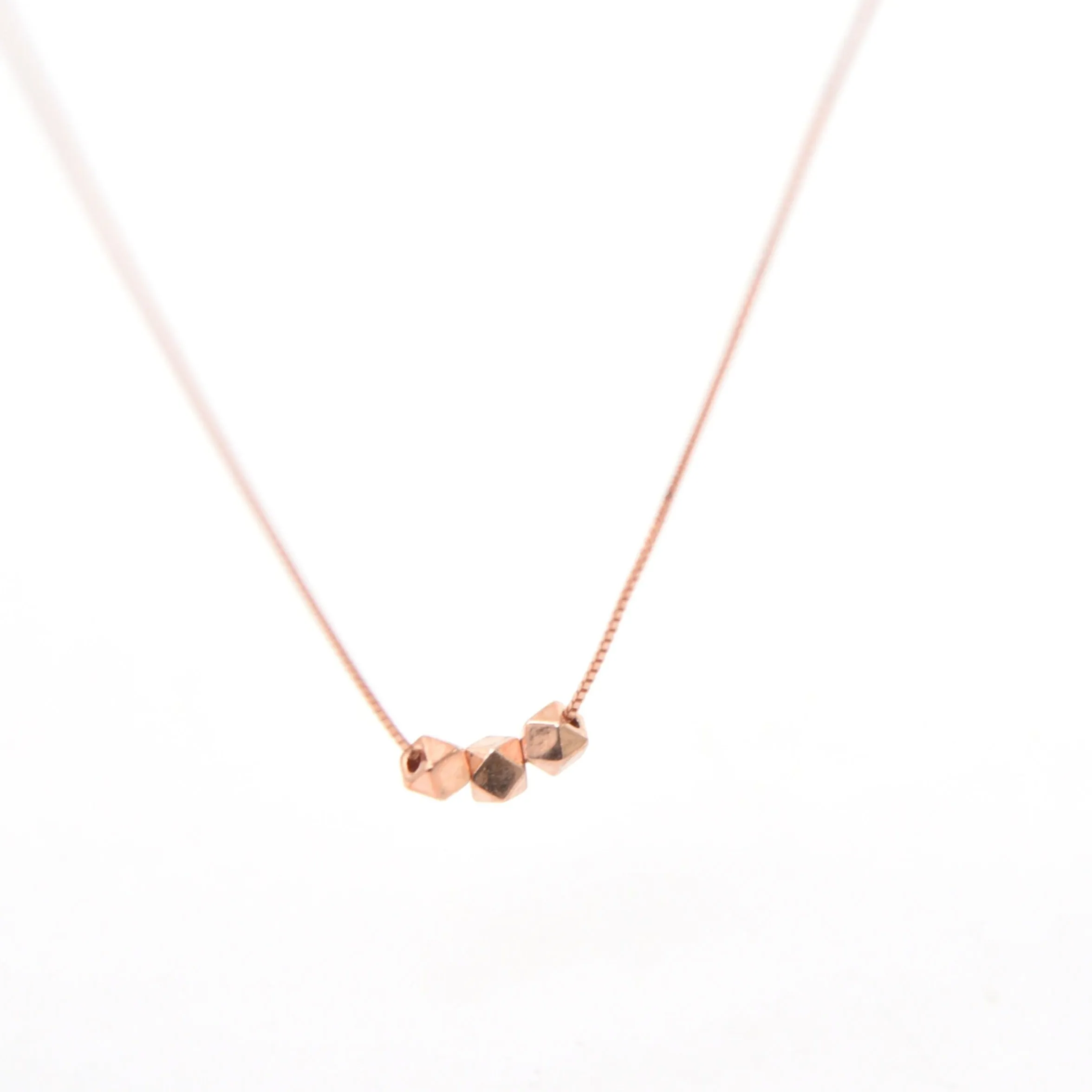 Dazzling Dices Dainty Short Necklace