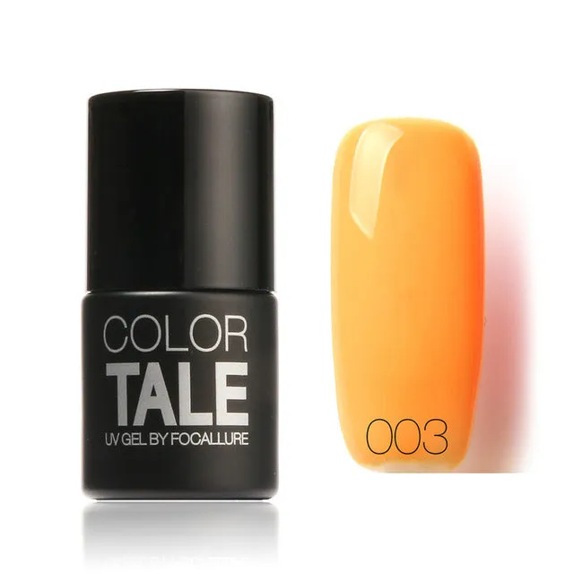 Focallure Color Tale 1PC Nail Gel Polish UV&LED Shining Colorful 12ML Long lasting soak off Varnish cheap Manicure