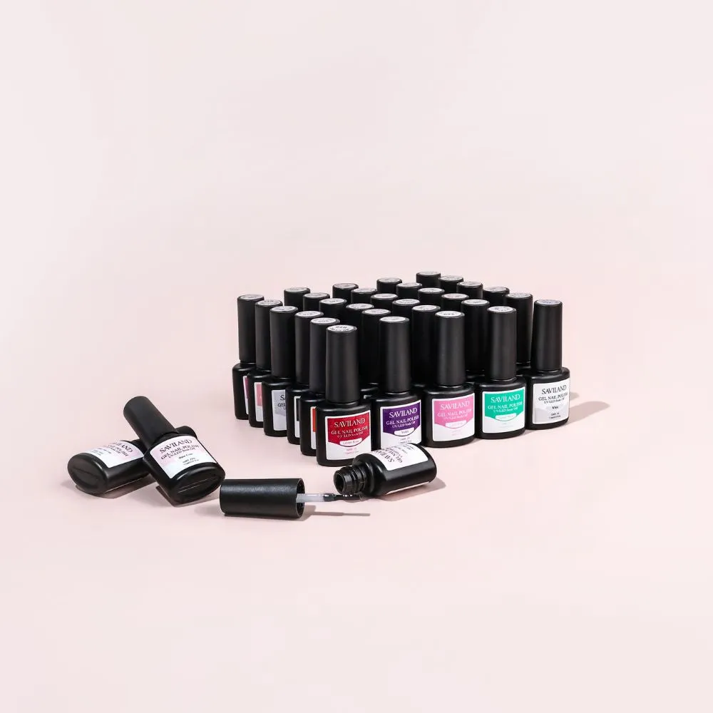 Gel Nail Polish Set - 33PCS Gel Polish Nail Set