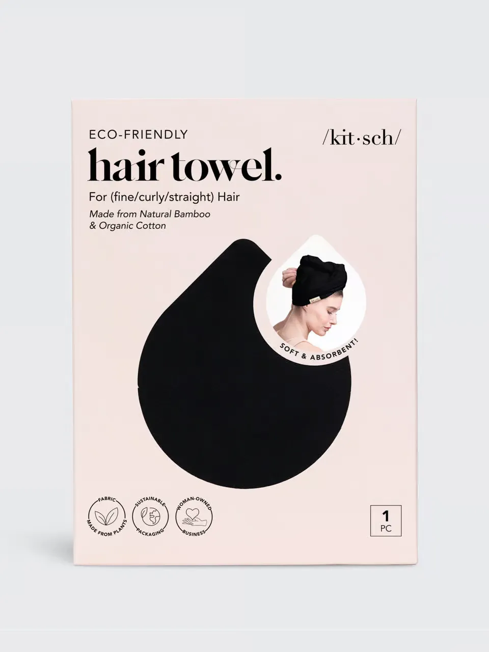 KITSCH Quick Dry Hair Towel