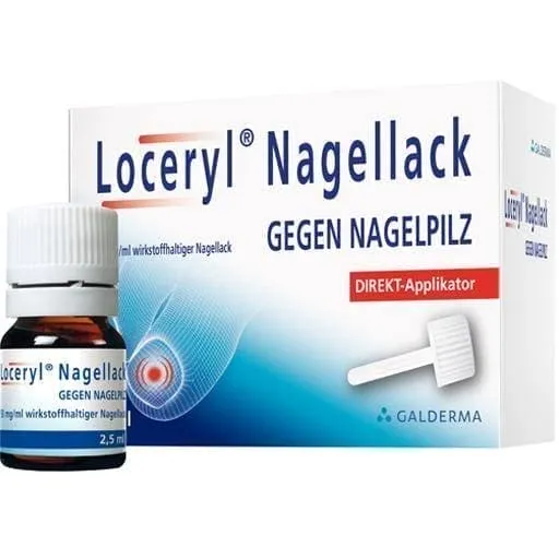 LOCERYL nail lacquer against nail fungus 2.5 ml amorolfine