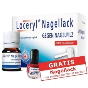 LOCERYL nail lacquer against nail fungus 3 ml amorolfine