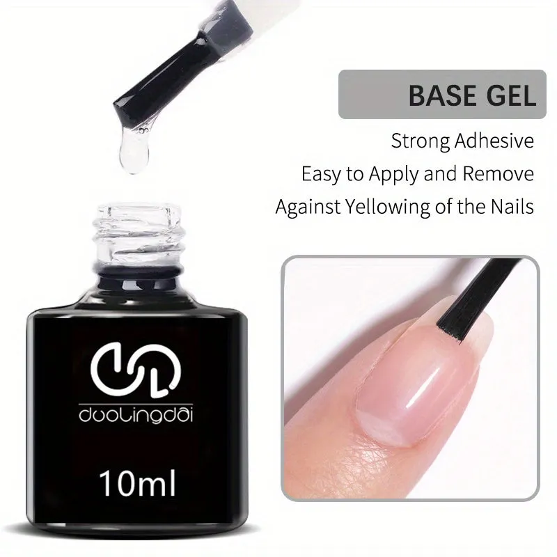 Longlasting 10ml SemiPermanent Gel Nail Polish for DIY Nail Art