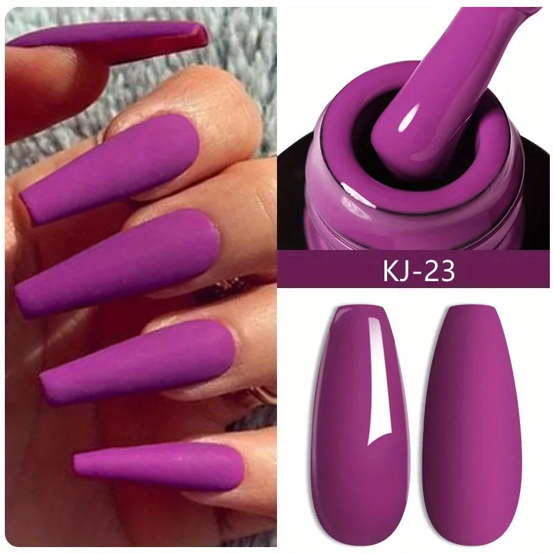 Longlasting 10ml SemiPermanent Gel Nail Polish for DIY Nail Art