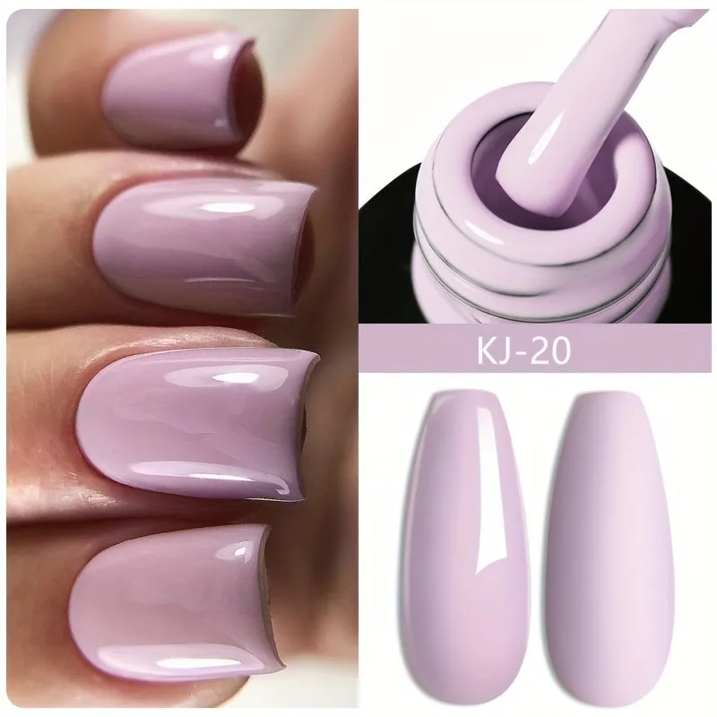 Longlasting 10ml SemiPermanent Gel Nail Polish for DIY Nail Art