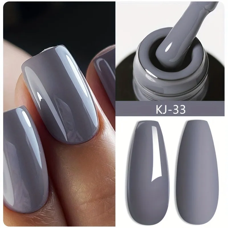 Longlasting 10ml SemiPermanent Gel Nail Polish for DIY Nail Art