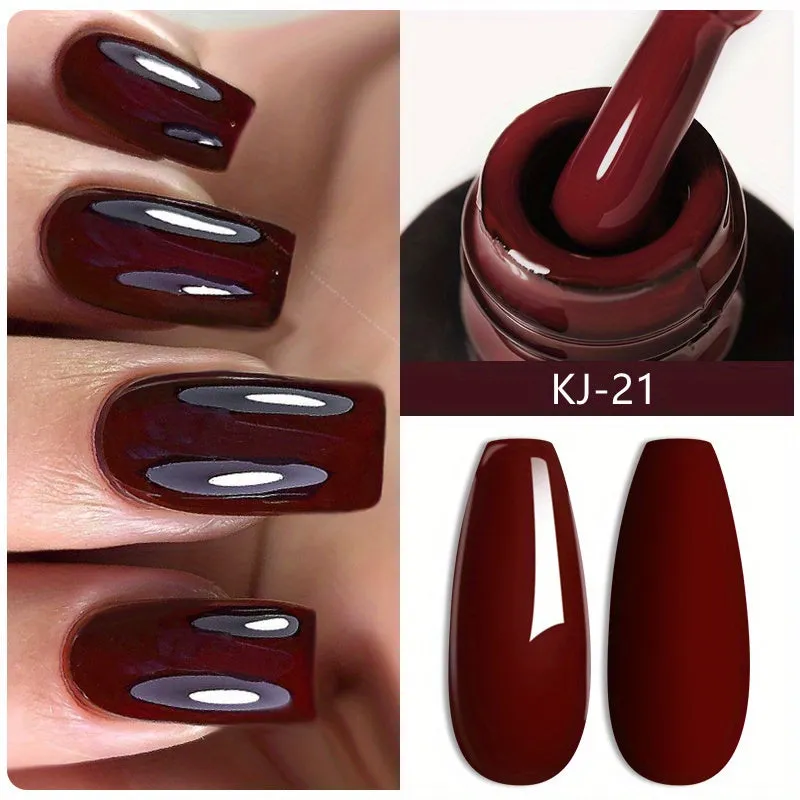 Longlasting 10ml SemiPermanent Gel Nail Polish for DIY Nail Art