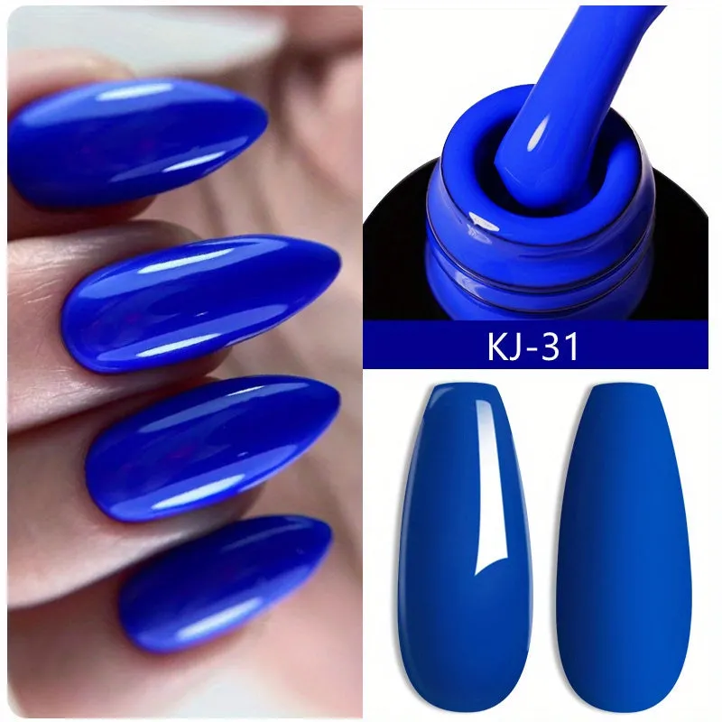 Longlasting 10ml SemiPermanent Gel Nail Polish for DIY Nail Art