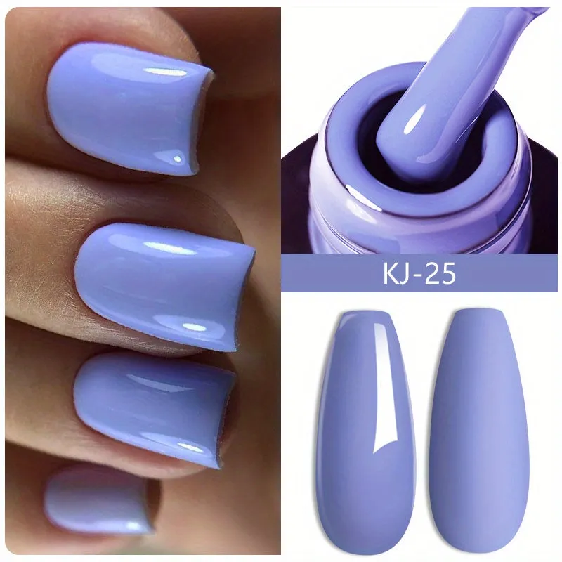 Longlasting 10ml SemiPermanent Gel Nail Polish for DIY Nail Art