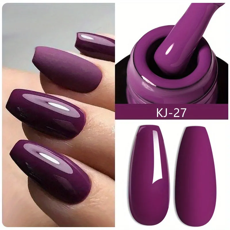 Longlasting 10ml SemiPermanent Gel Nail Polish for DIY Nail Art