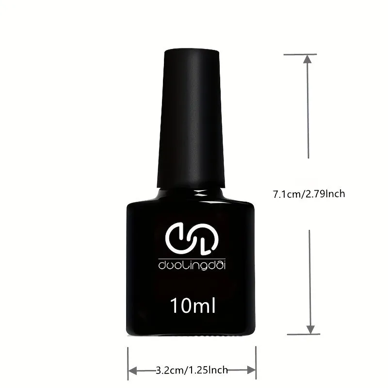 Longlasting 10ml SemiPermanent Gel Nail Polish for DIY Nail Art