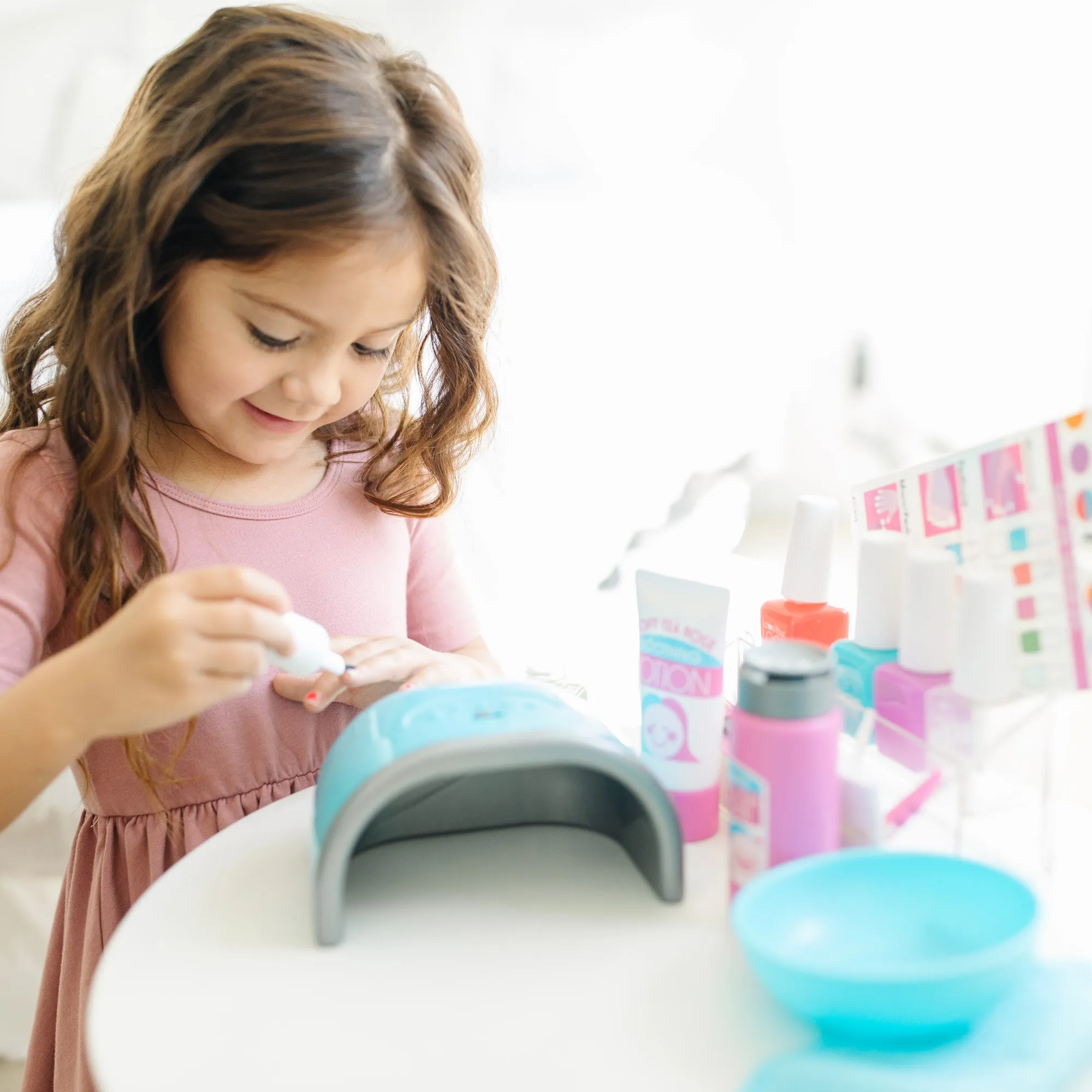 Love Your Look Pretend Nail Care Play Set (Mess-Free - No Real Cosmetics)