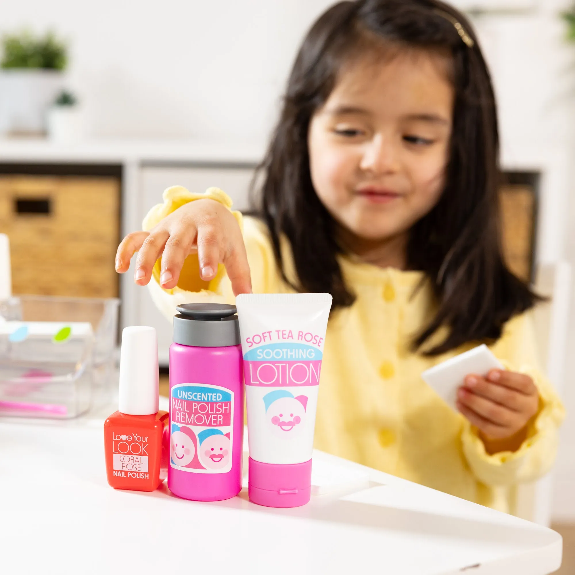 Love Your Look Pretend Nail Care Play Set (Mess-Free - No Real Cosmetics)