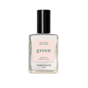 MANUCURIST Green Nail Polish Milky White 15ml