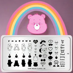 MoYou London Care Bears Classic 02 Nail Stamps