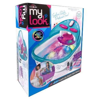 MY LOOK 6-in-1 Light-Up Super Spa Salon Activity Kit