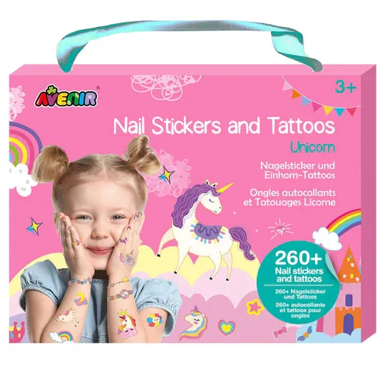 Nail Art and Tattoos, Unicorn