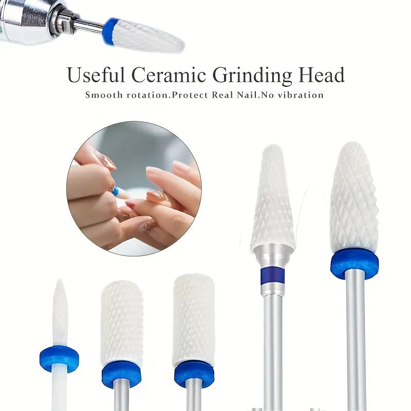 Nail Gel Polish Removal Ceramic Milling Cutter for Manicure