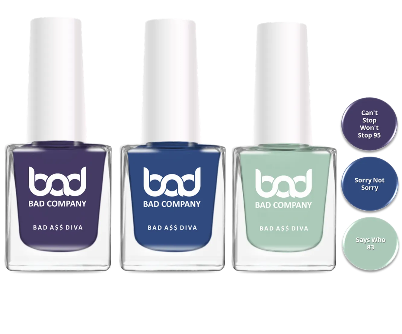 No Toxin Nail Lacquer Combo Pack of 3