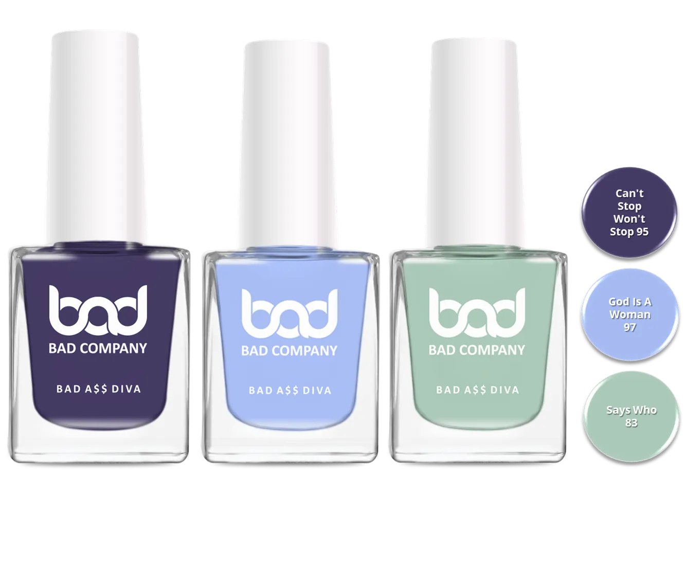 No Toxin Nail Lacquer Combo Pack of 3