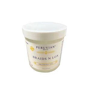 PERUVIAN WHITE | Braids N Loc Braiding Gel 16oz