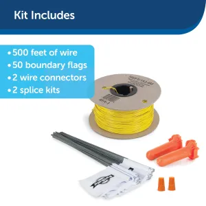 PetSafe Extra In-Ground Dog Fence Boundary Wire & Training Flags