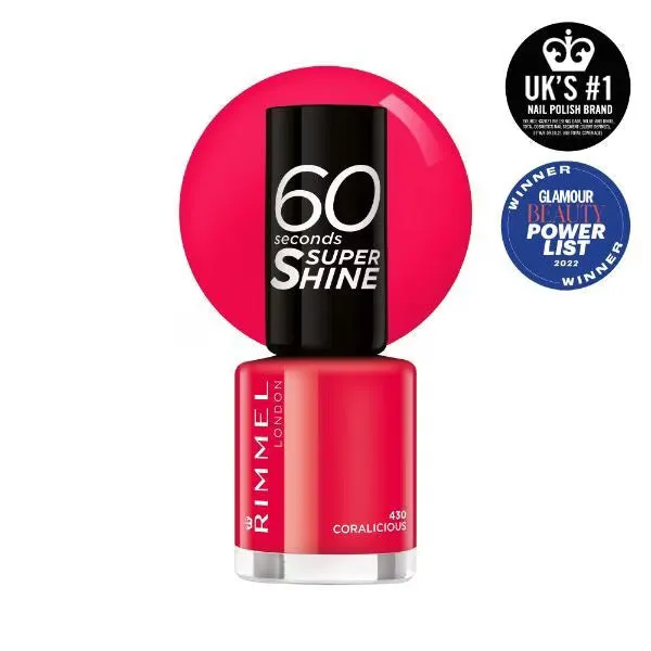 Rimmel London Bus 60 Second Super Shine Nail Polish Set of 5