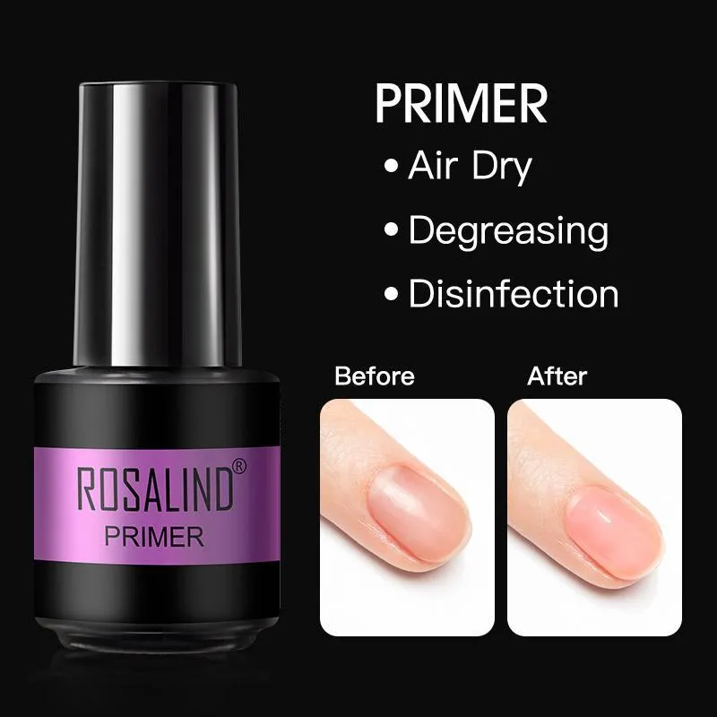 ROSALIND Gel Polish Set Matt Top Coat Sock Off UV/LED Lamp Keep Your Nails Bright And Shiny For A Long Time