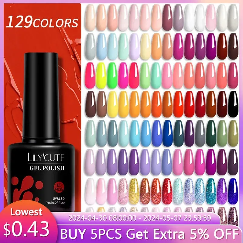 Salon-Quality Nails at Home Nail Polish - Long-Lasting, Soak-Off, UV/LED Compatible!