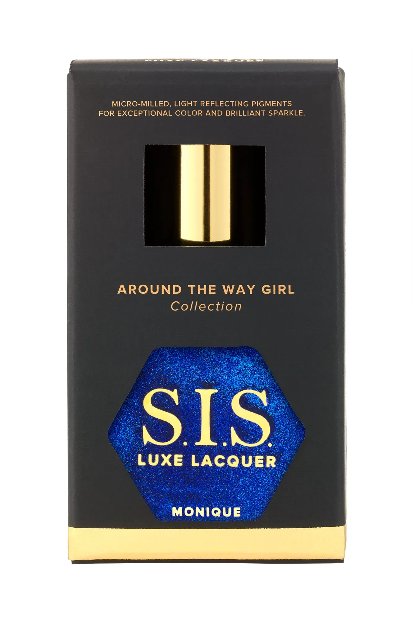 S.I.S LUXE LACQUER - MONIQUE - COBALT BLUE