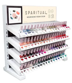 Sparitual 72 Shade Nourishing Vegan Color FULL Display