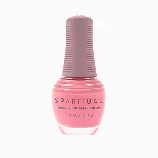 Sparitual Nourishing Lacquer Polish - Airhead - Soft Pink Sheer - 15ML