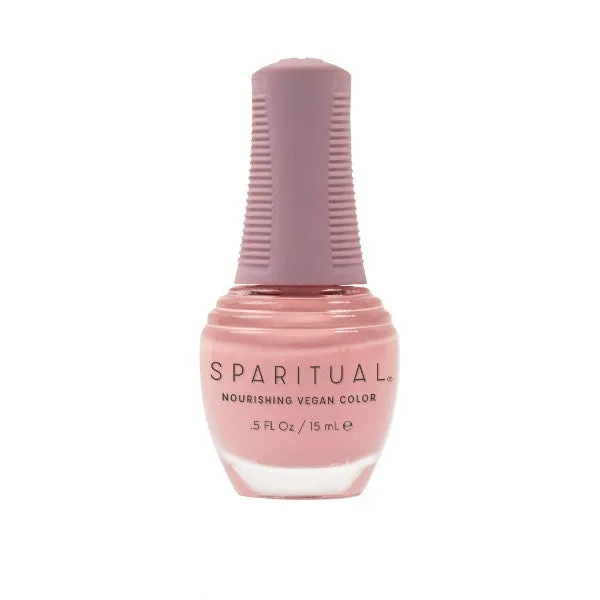 Sparitual Nourishing Lacquer Polish - Engaged - Sheer Pink Creme - 15ML