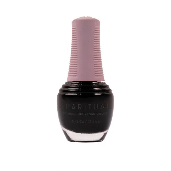 Sparitual Nourishing Lacquer Polish - Expansive - Black Creme - 15ML