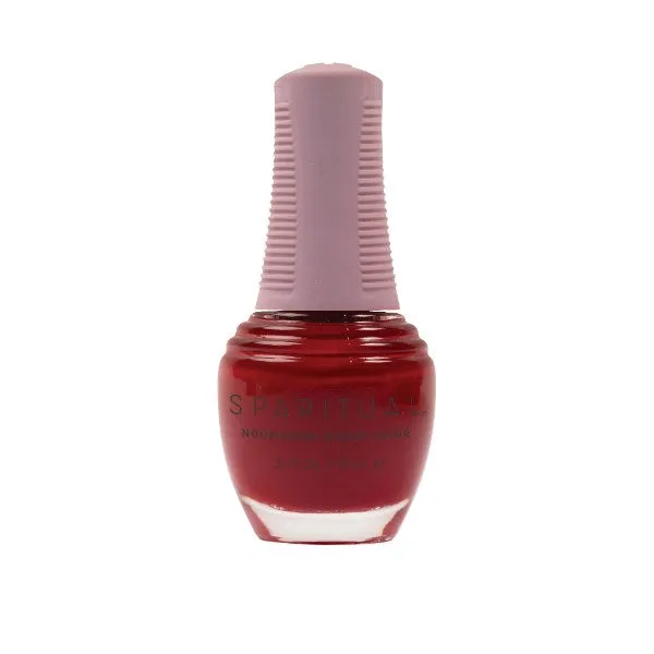 Sparitual Nourishing Lacquer Polish - From The Heart - Brick Red Creme - 15ML