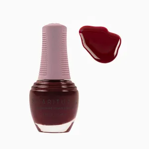 Sparitual Nourishing Lacquer Polish - Good Fortune - Dark Red Creme - 15ML