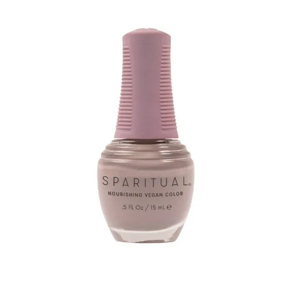 Sparitual Nourishing Lacquer Polish - Inner Peace - Taupe Grey Creme - 15ML