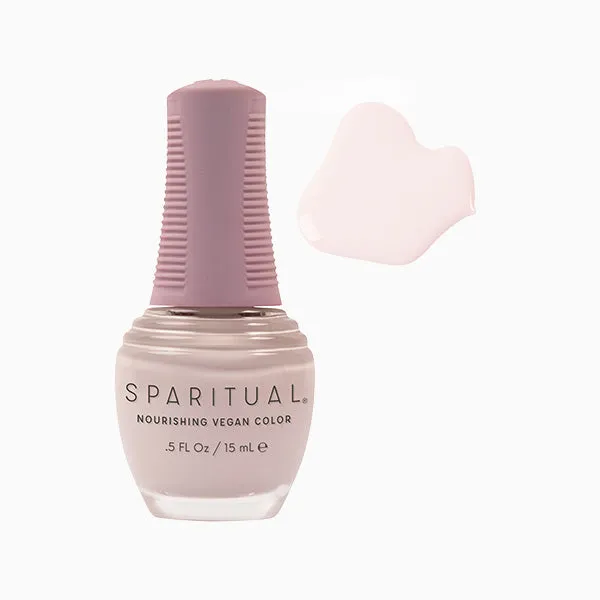 Sparitual Nourishing Lacquer Polish - Morning Meditation - Porcelain Pink Creme - 15ML