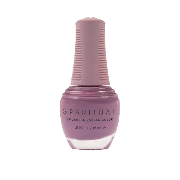 Sparitual Nourishing Lacquer Polish - Poetry In Motion - Light Purple Creme - 15ML