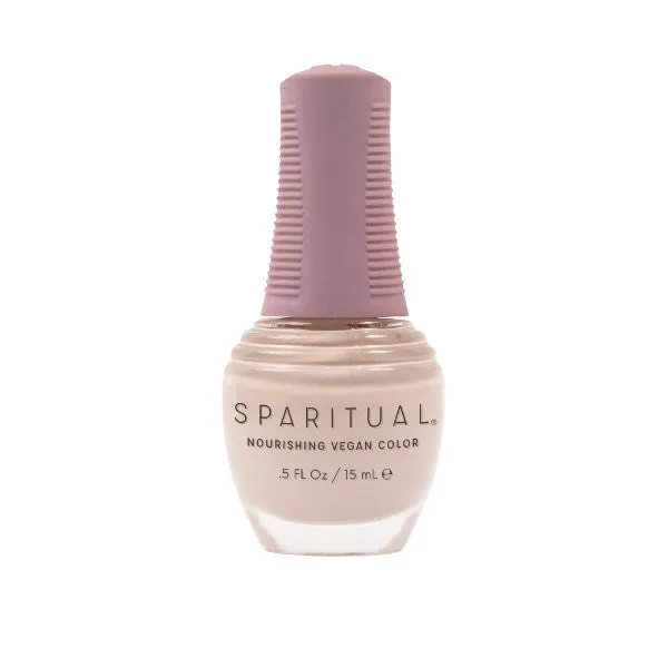 Sparitual Nourishing Lacquer Polish - State Of Bliss - Nude Creme - 15ML